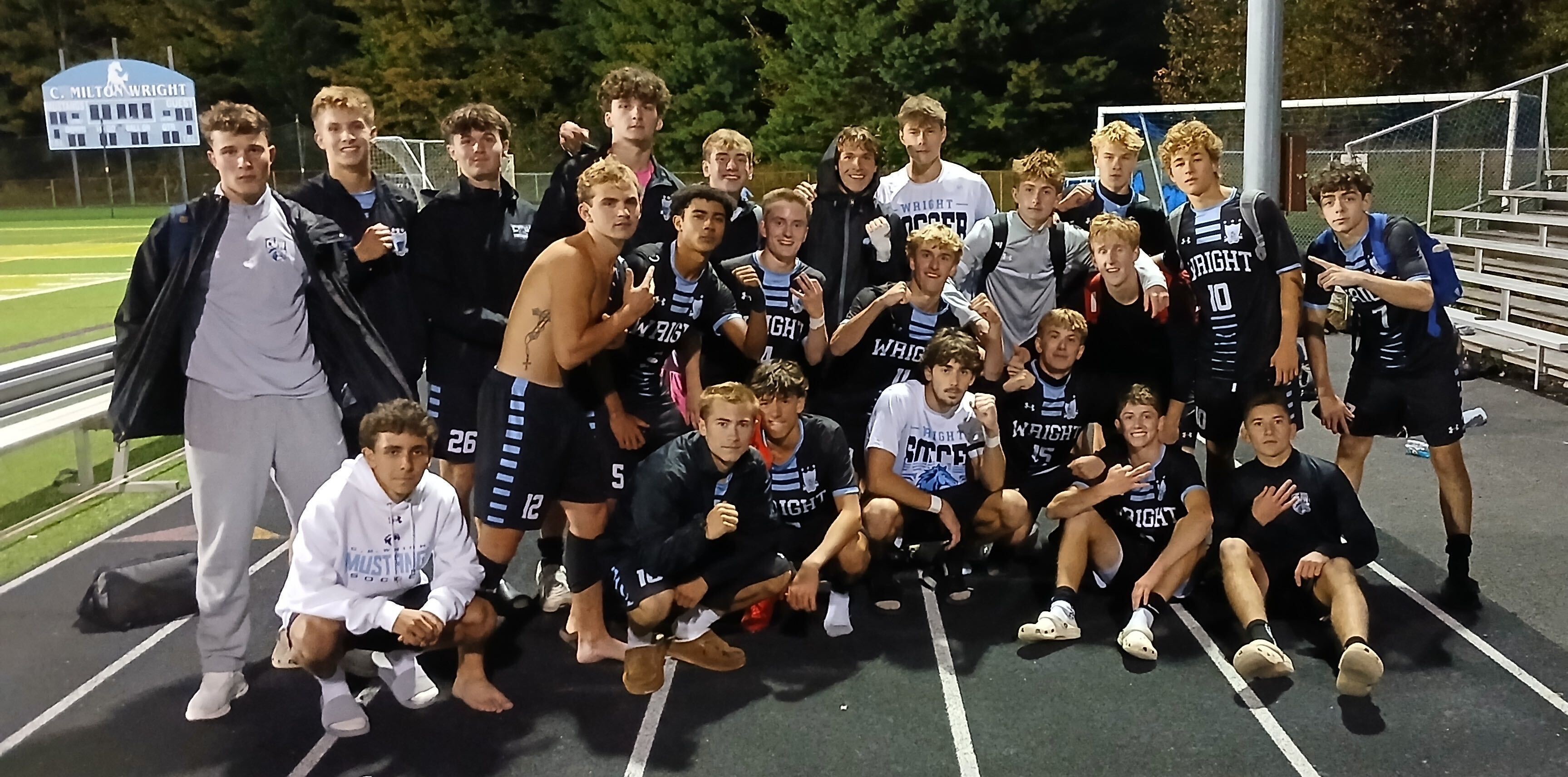 No. 5 C Milton Wright boys soccer edges No. 11 Bel Air in OT, 1-0