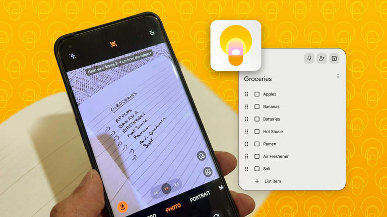 I take notes in Google Keep without typing a single word; it's ...