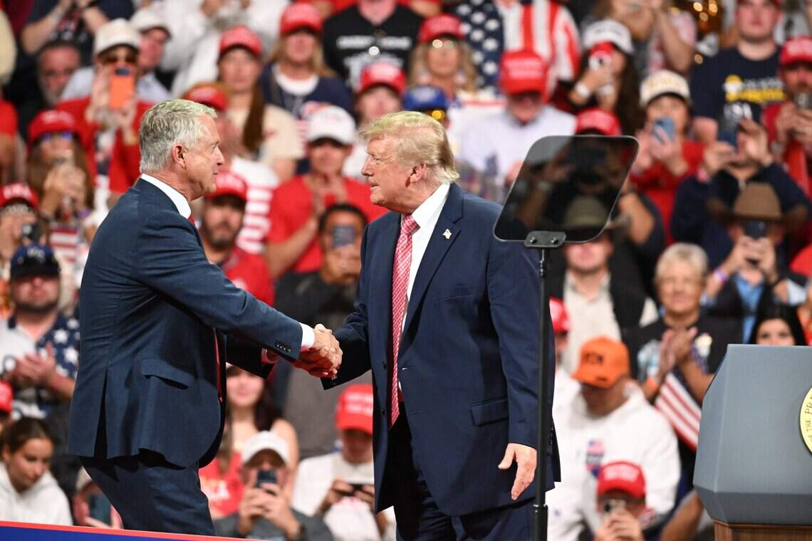 Trump's Kansas rally offered plenty of hype, but zero real answers on ...
