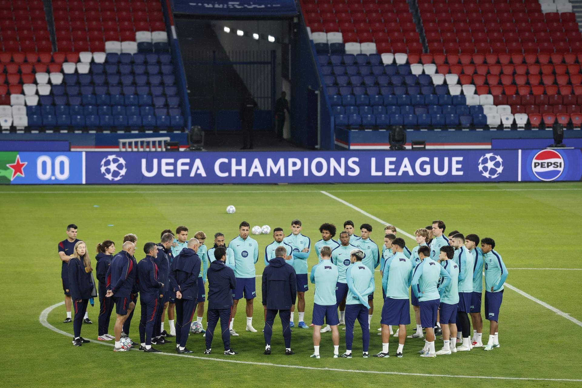Mala noche para el Barça en París: fuegos artificiales resuenan de ...
