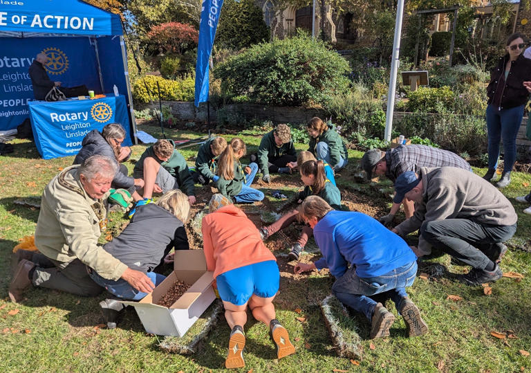 Rotary highlights continuing fight against polio with crocus planting ...