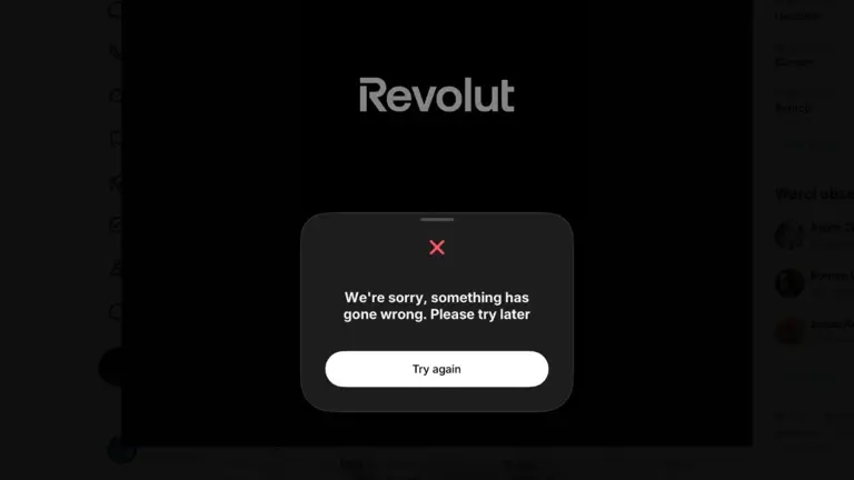 Revolut nie działa. Cyfrowy bank potwierdza zakłócenia usług