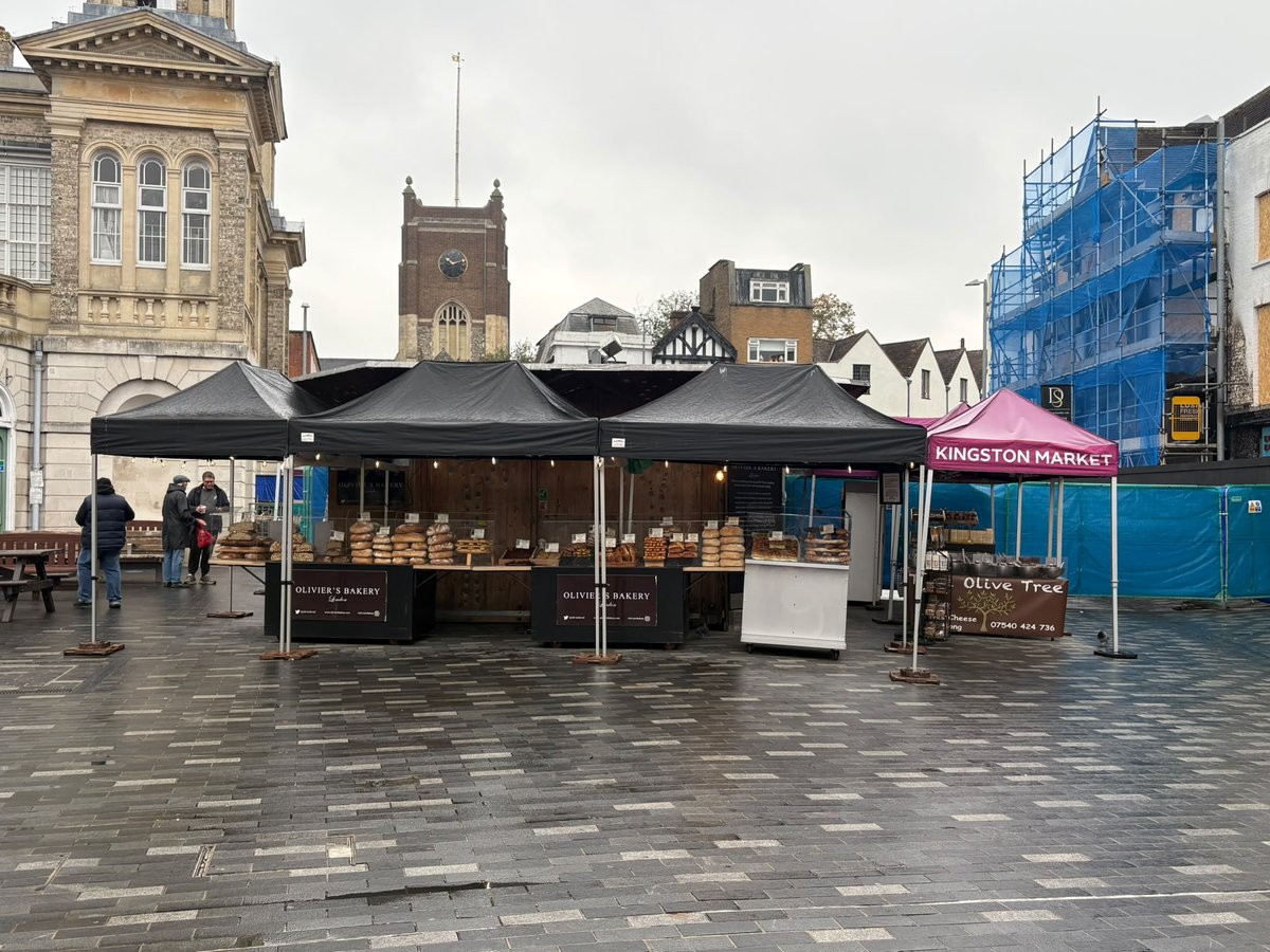 Stalls reopen at ancient London market place destroyed by huge fire