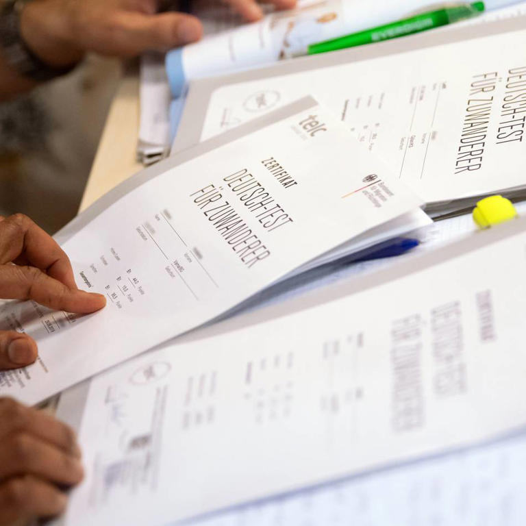 Deutschtests für Zuwanderer sollen verschärft werden