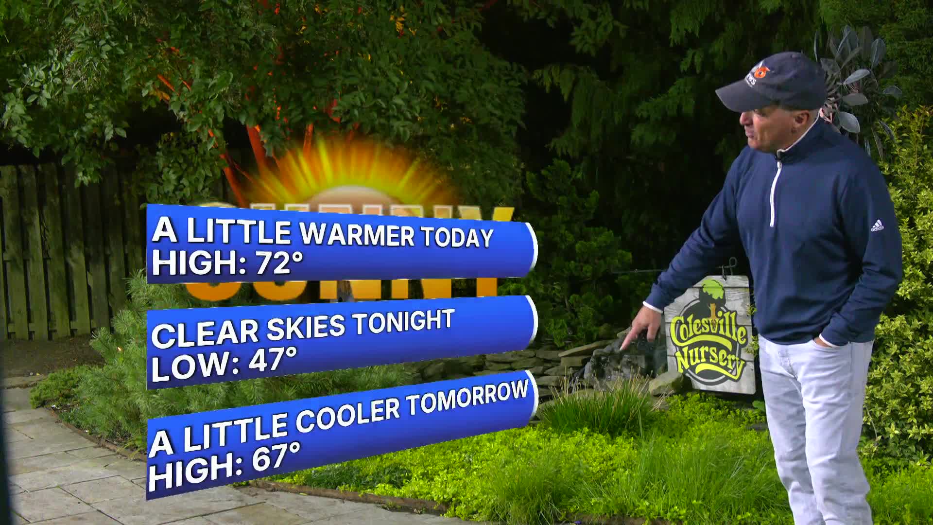 Tom's morning weather