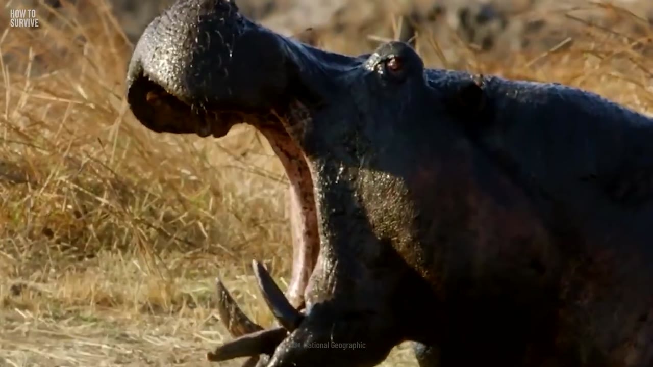 A 6,000-pound hippo can snap a canoe. Staying in the boat may not keep ...