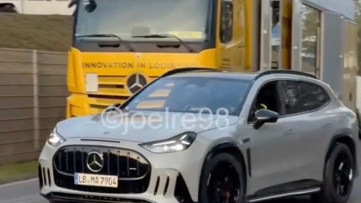 Mercedes-AMG's new 1,153-HP SUV spied on the street with controversial ...