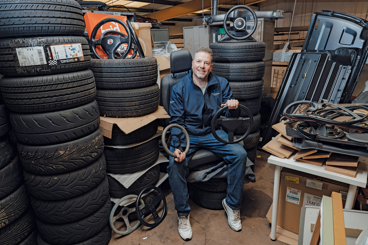 A love of classic steering wheels? This TV star shares his story