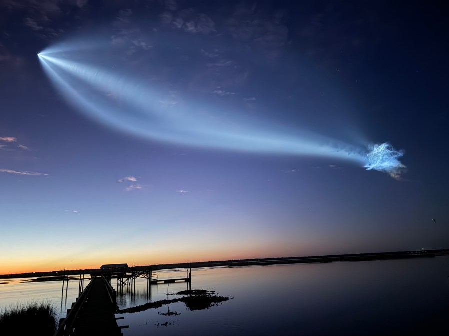 SpaceX launch Tuesday morning could be visible again from Charleston