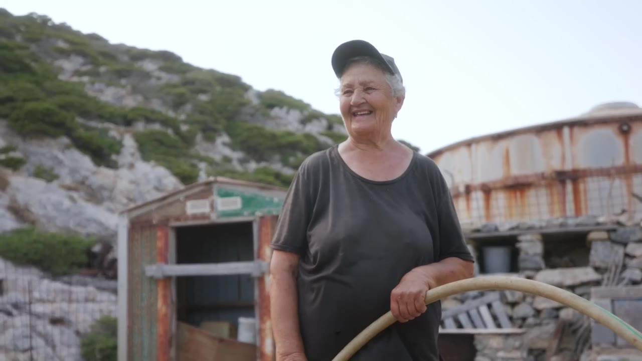 She was the only person on the island - then a raft of strangers arrived