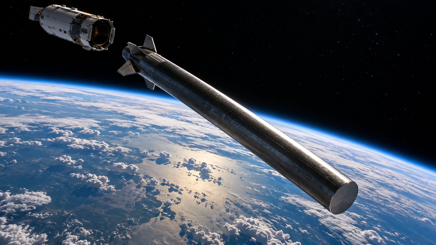 Rods from God and other space weapons planned for nuclear war