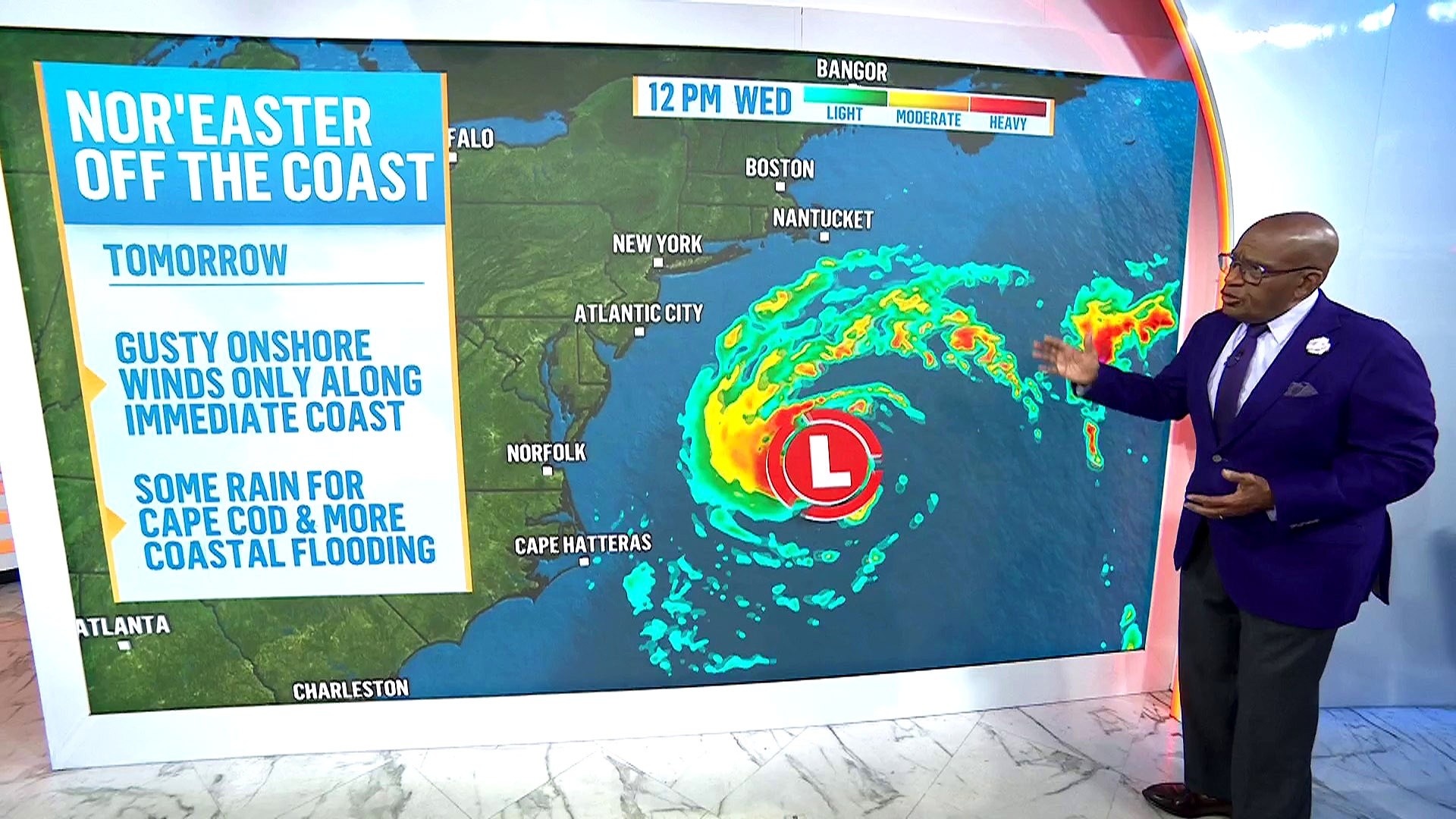 Nor’easter set to bring days of heavy rain, high winds