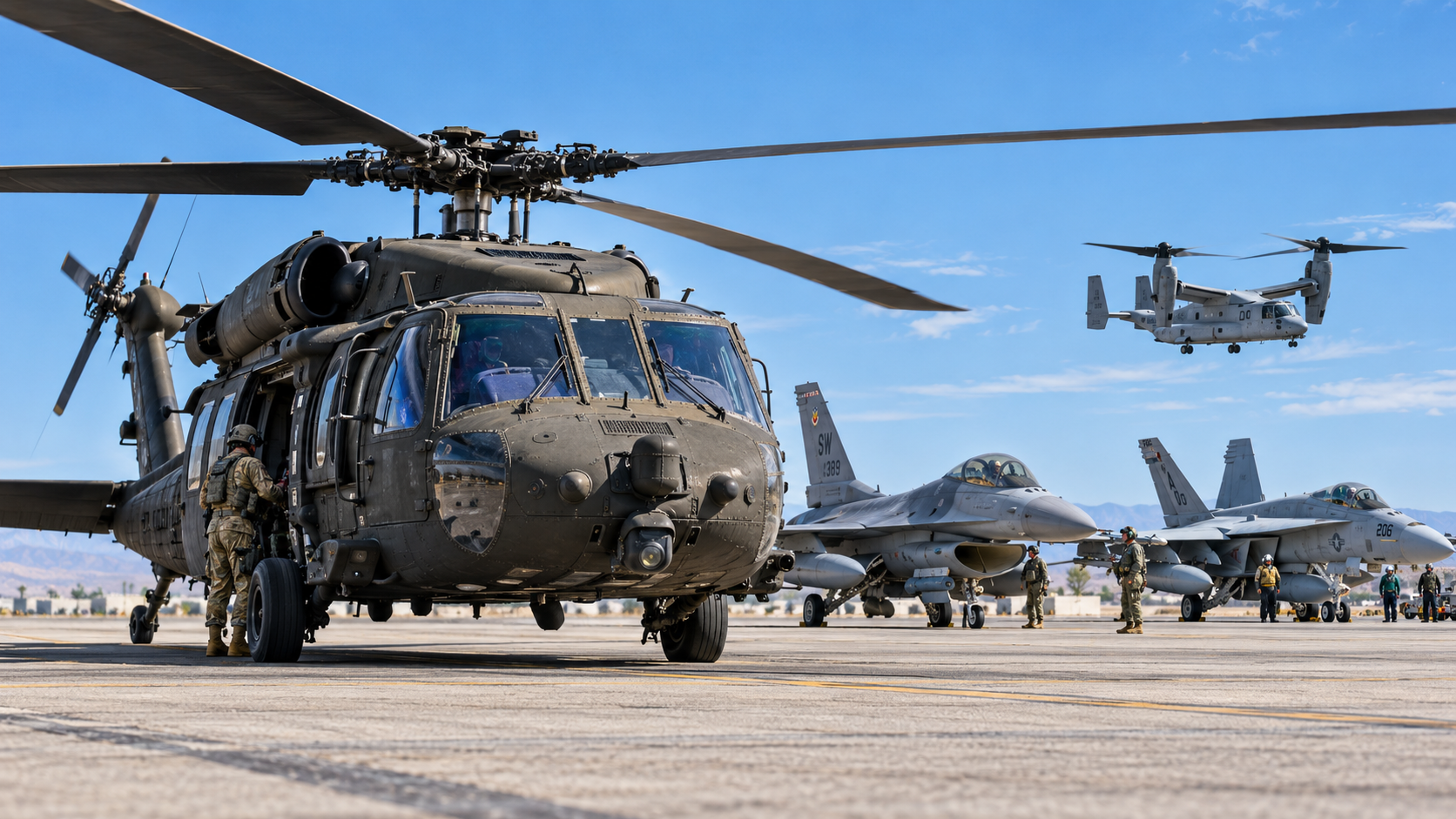 Why America has so many different military air forces