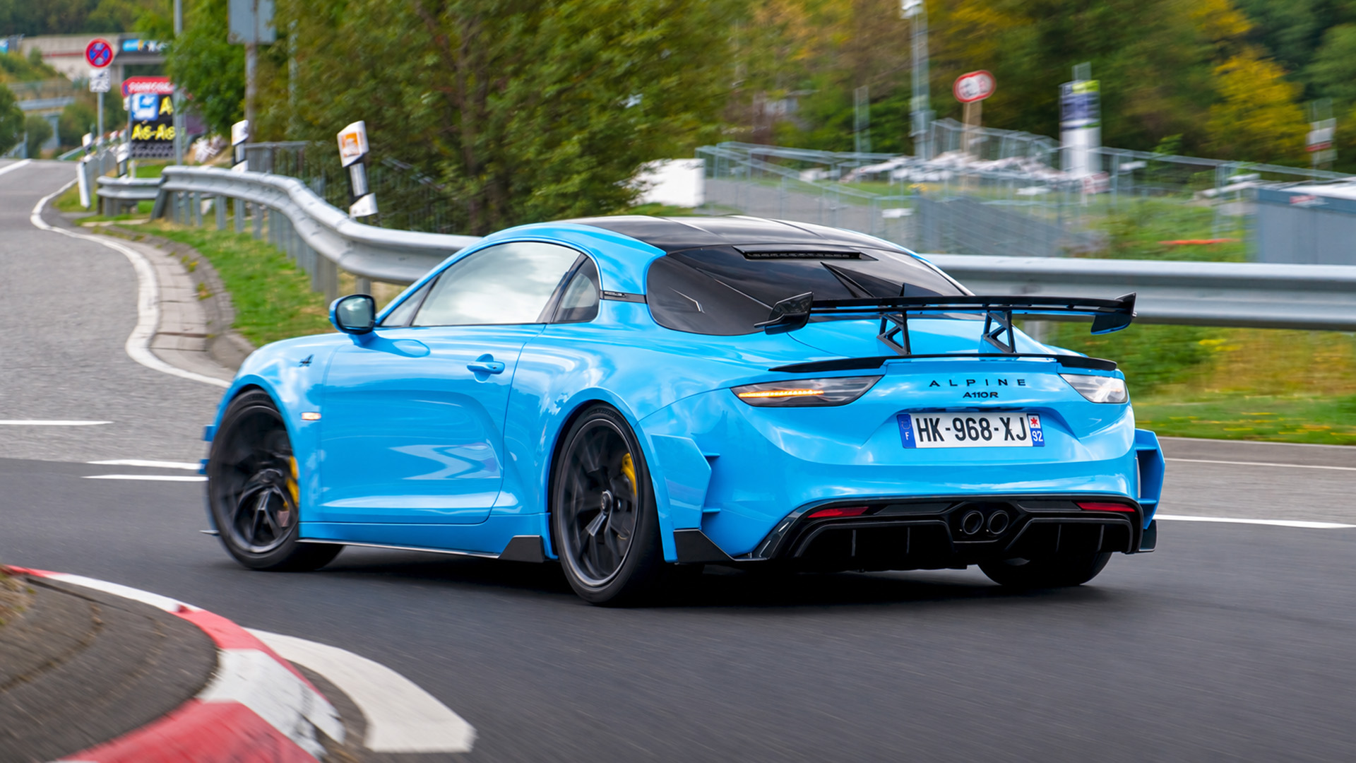 Alpine A110 R tests at Nürburgring with louder prototype