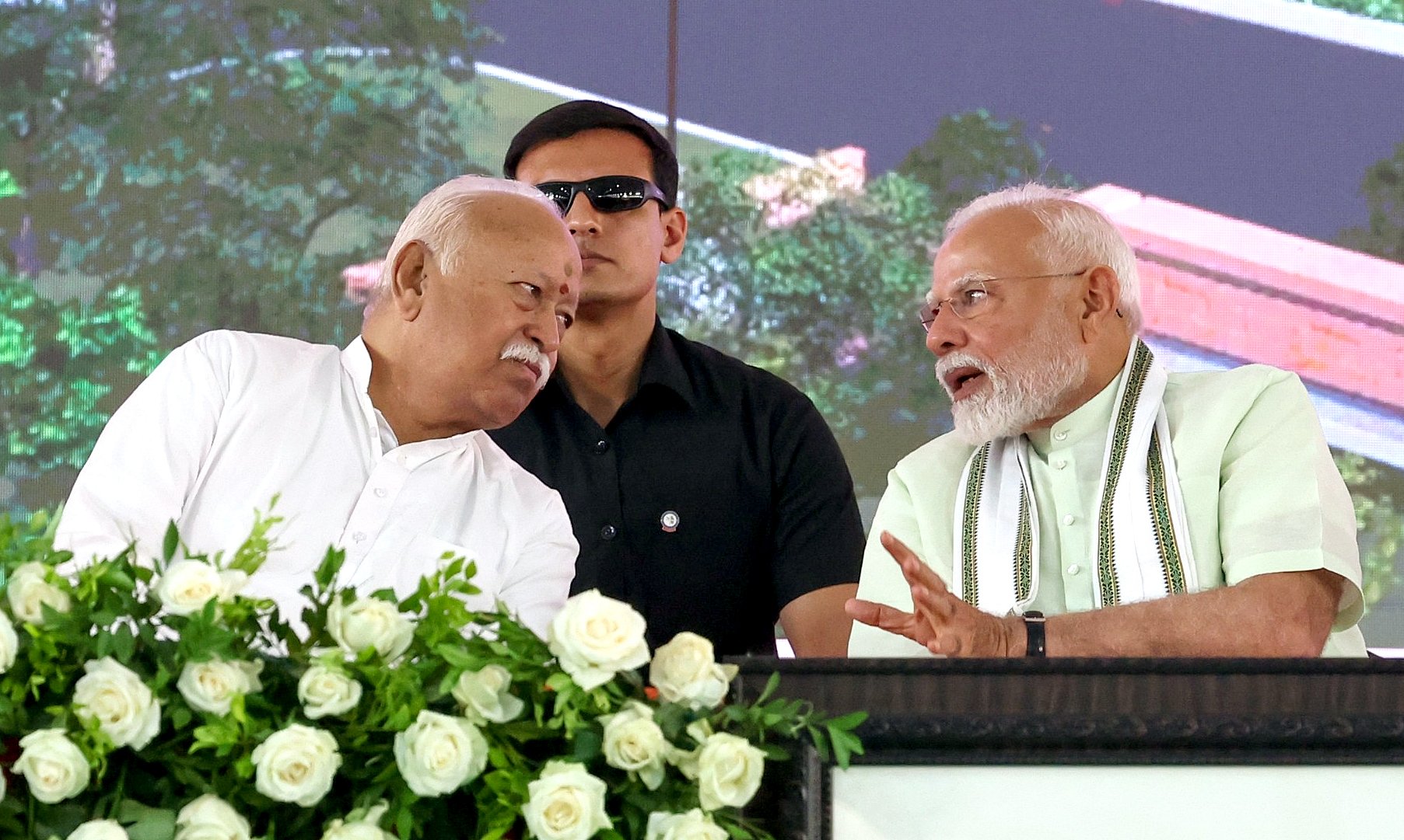 PM Modi lauds Bhagwat’s Vijayadashami speech, highlights RSS’s century ...