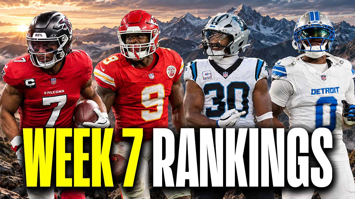 Fantasy football running back rankings: Week 7 2026