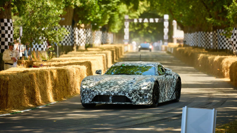 Toyota's patent suggests the electric Lexus LFA successor could shift ...