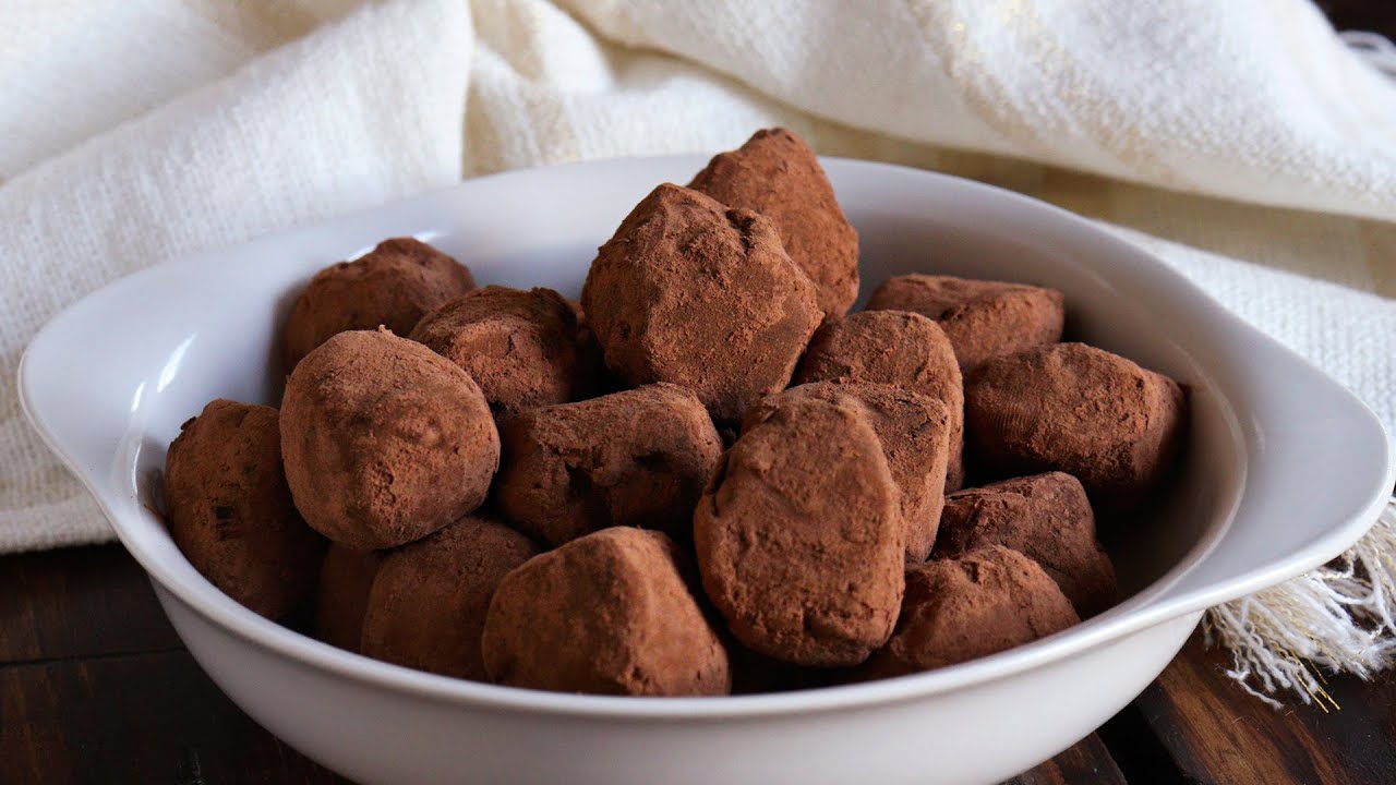 Trufas de chocolate caseras para los amantes del dulce
