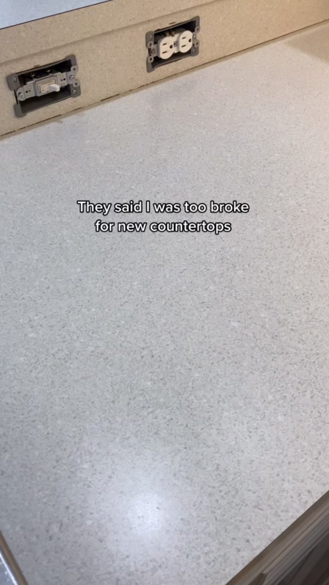 Affordable DIY countertop makeovers with a marble look