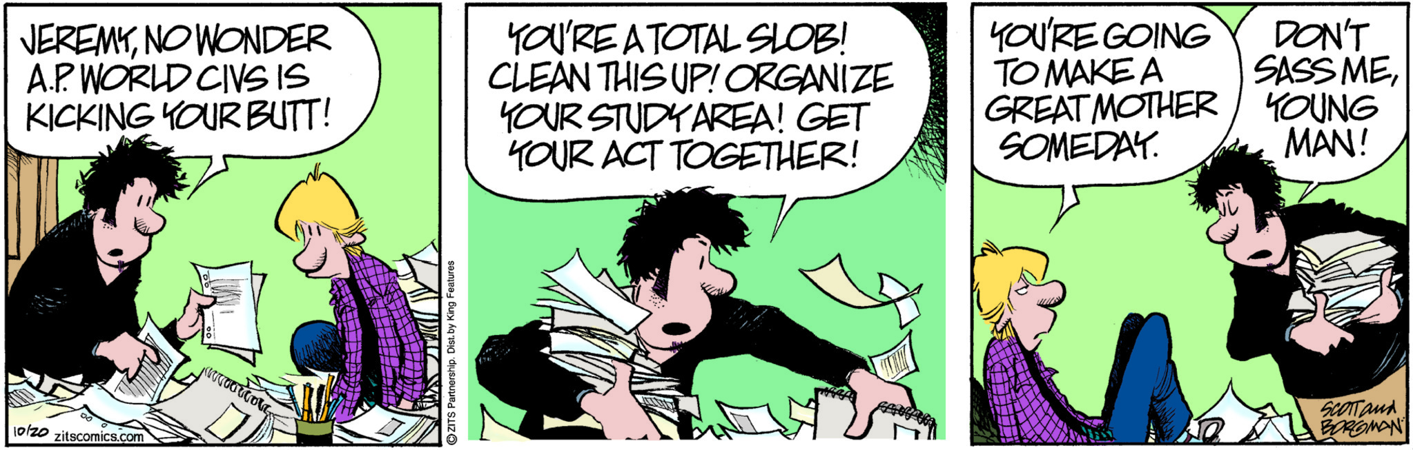 Zits by Jerry Scott and Jim Borgman