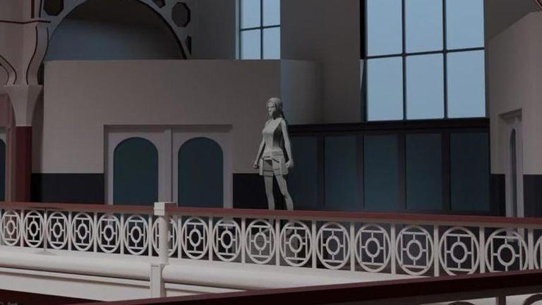 Lara Croft statue arrives in city ahead of installation