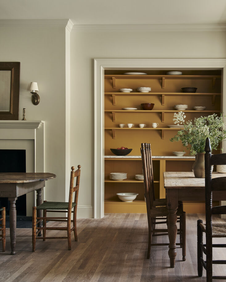 Remodelista reconnaissance: The perfect yellow, spotted in a rural retreat