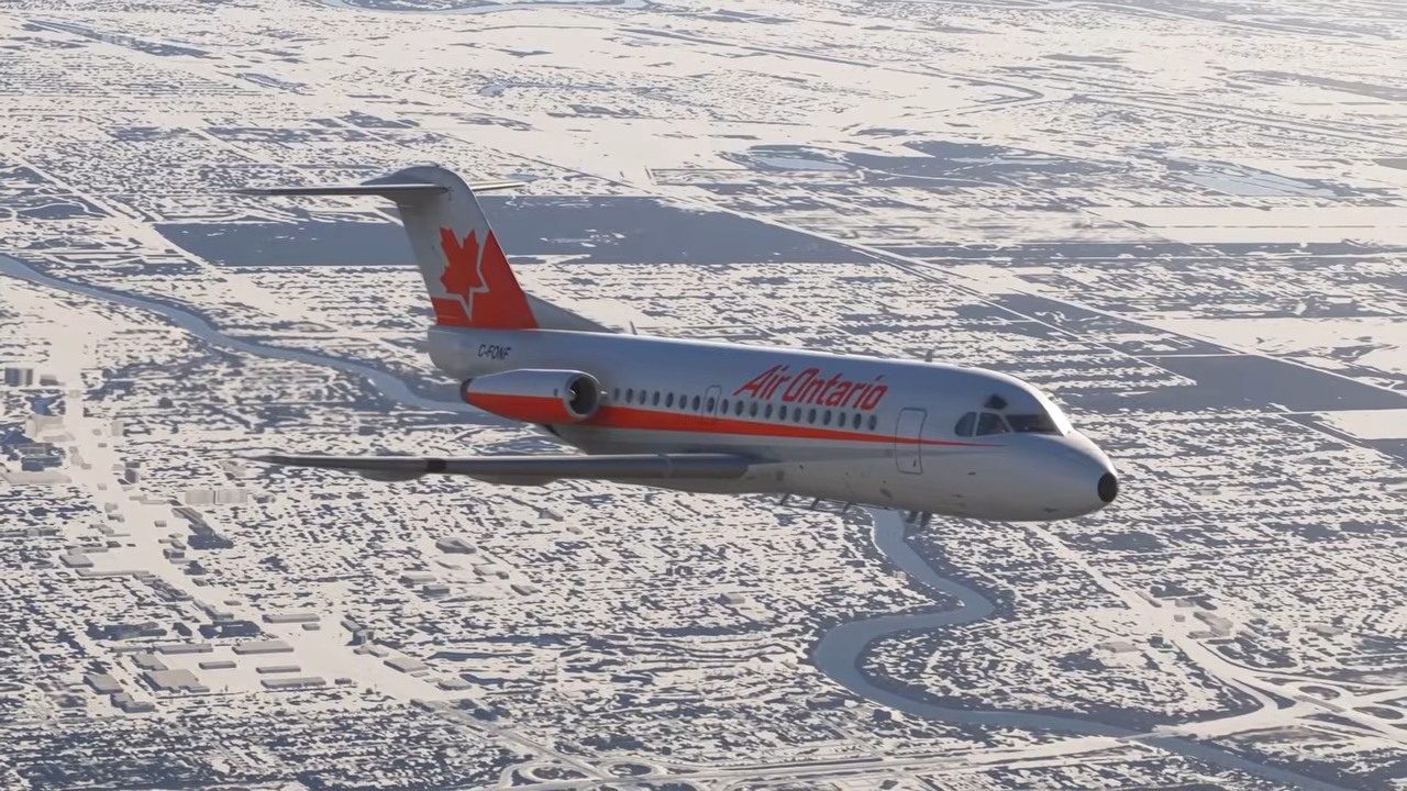 Air Ontario passenger jet took off with 1.3 cm of snow on its wings and ...