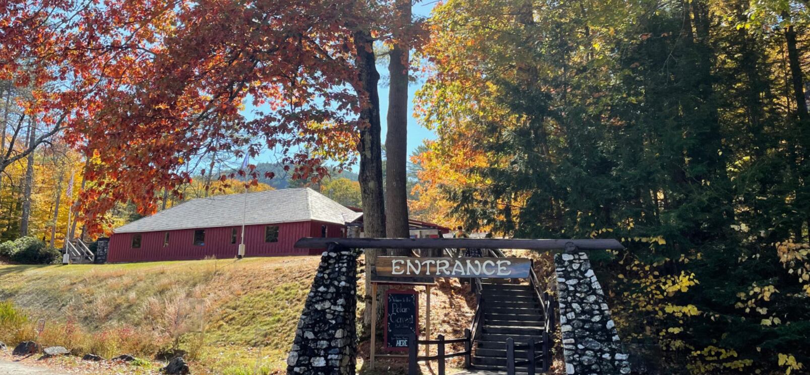 End of an era: Hanging Rock falls at Polar Caves Park