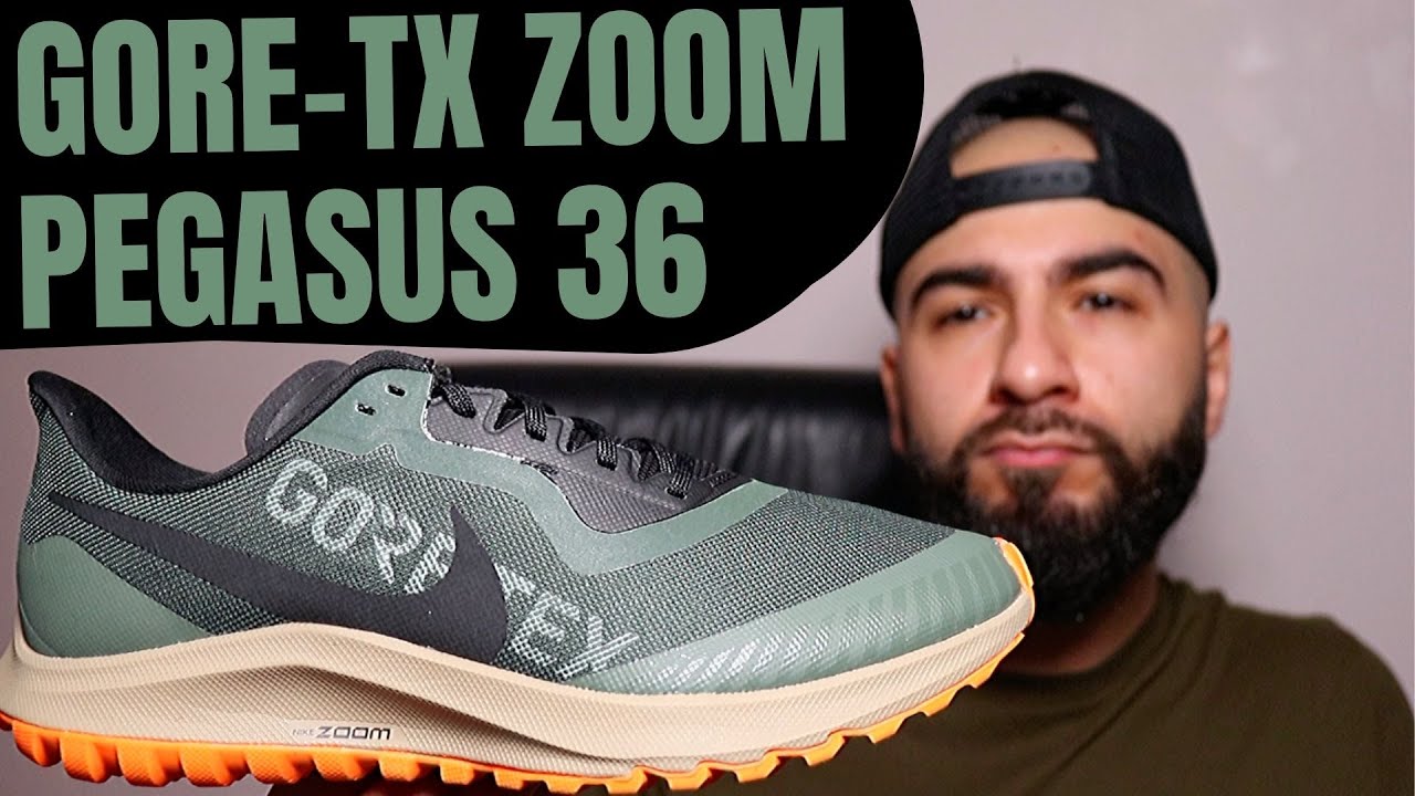 Nike Zoom Pegasus 36 Trail Gore-Tex for all-weather runs