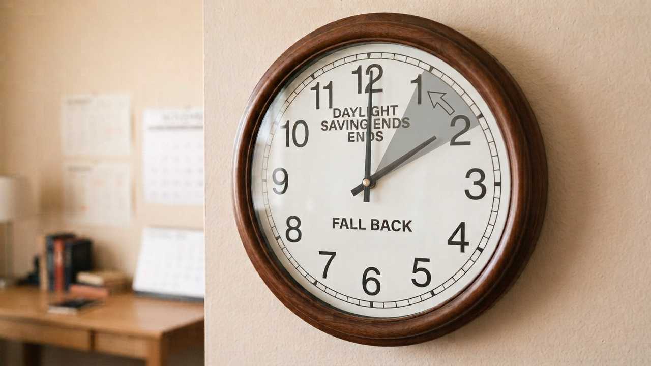 Daylight saving countdown: When to turn back your clocks