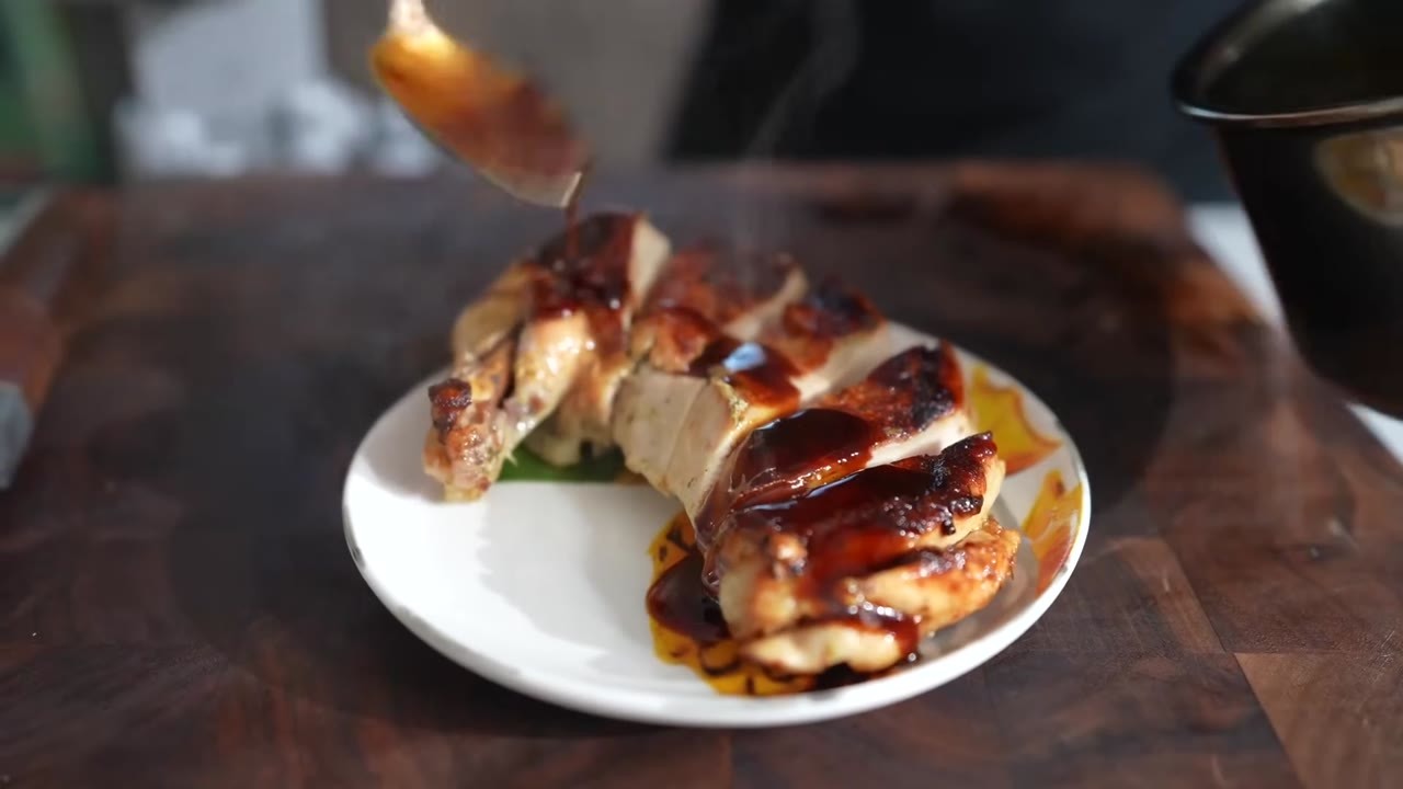 Matt turns a whole chicken into dinner with crisp skin and jus