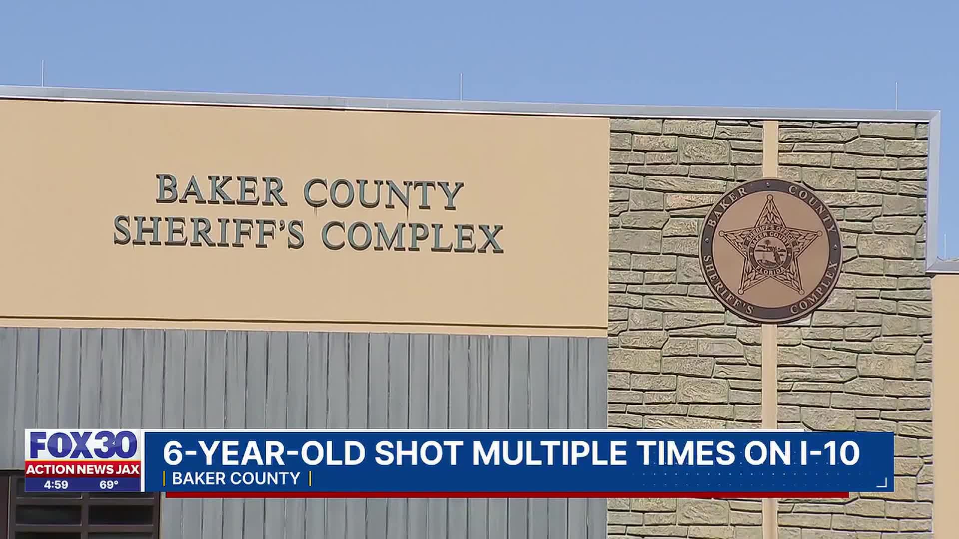 6-year-old recovering after shooting on I-10 in Baker County