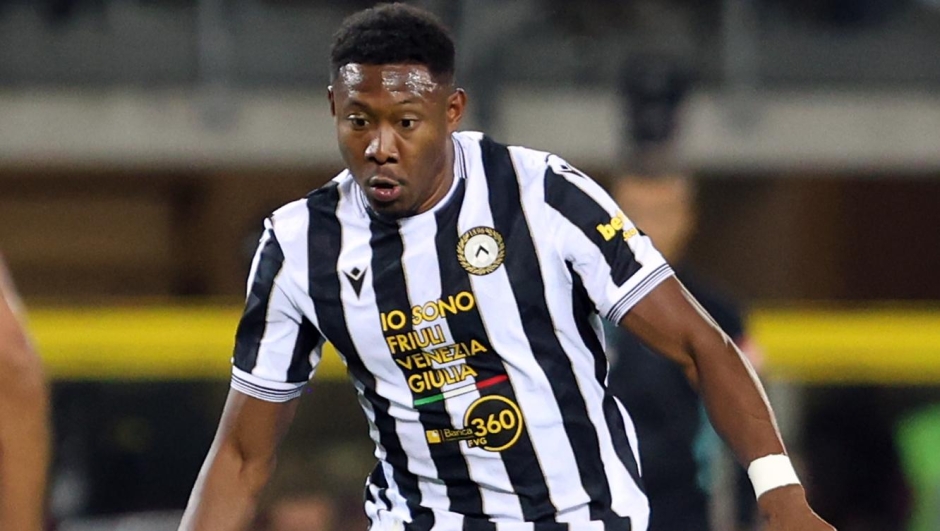 Udinese, muscle strain for Alaba: test results and club statement