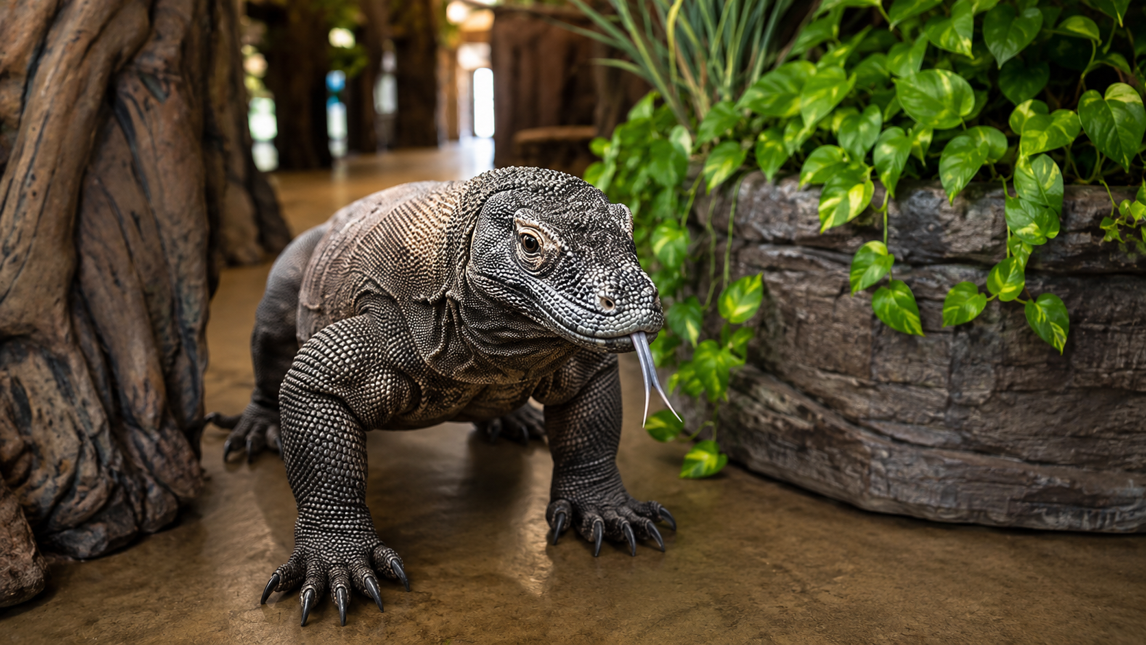 Rare opportunity to add a Komodo dragon to the reptile collection