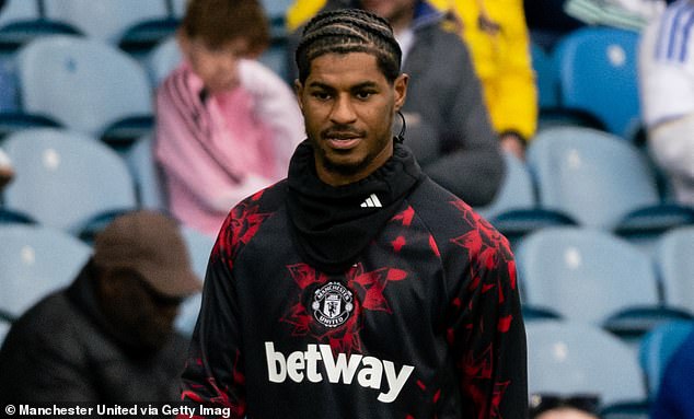 Marcus Rashford and Lisandro Martinez both miss training as Man United ...