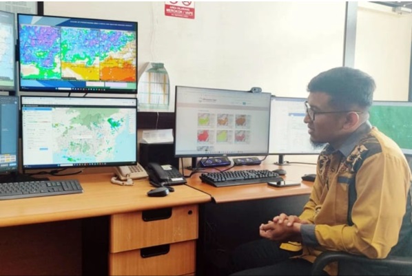 Kualitas udara Palangka Raya berbahaya, PM 2.5 sentuh 1.907