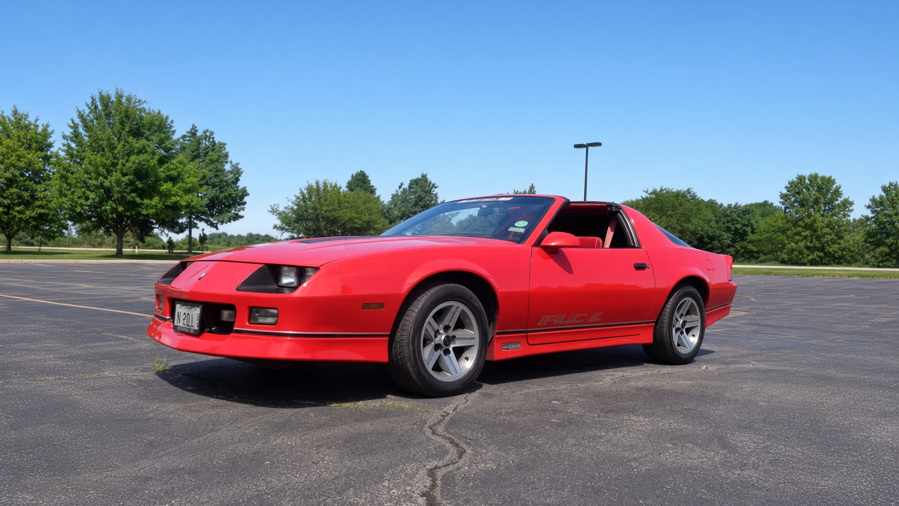 1986 Chevrolet Camaro IROC-Z a classic American muscle car