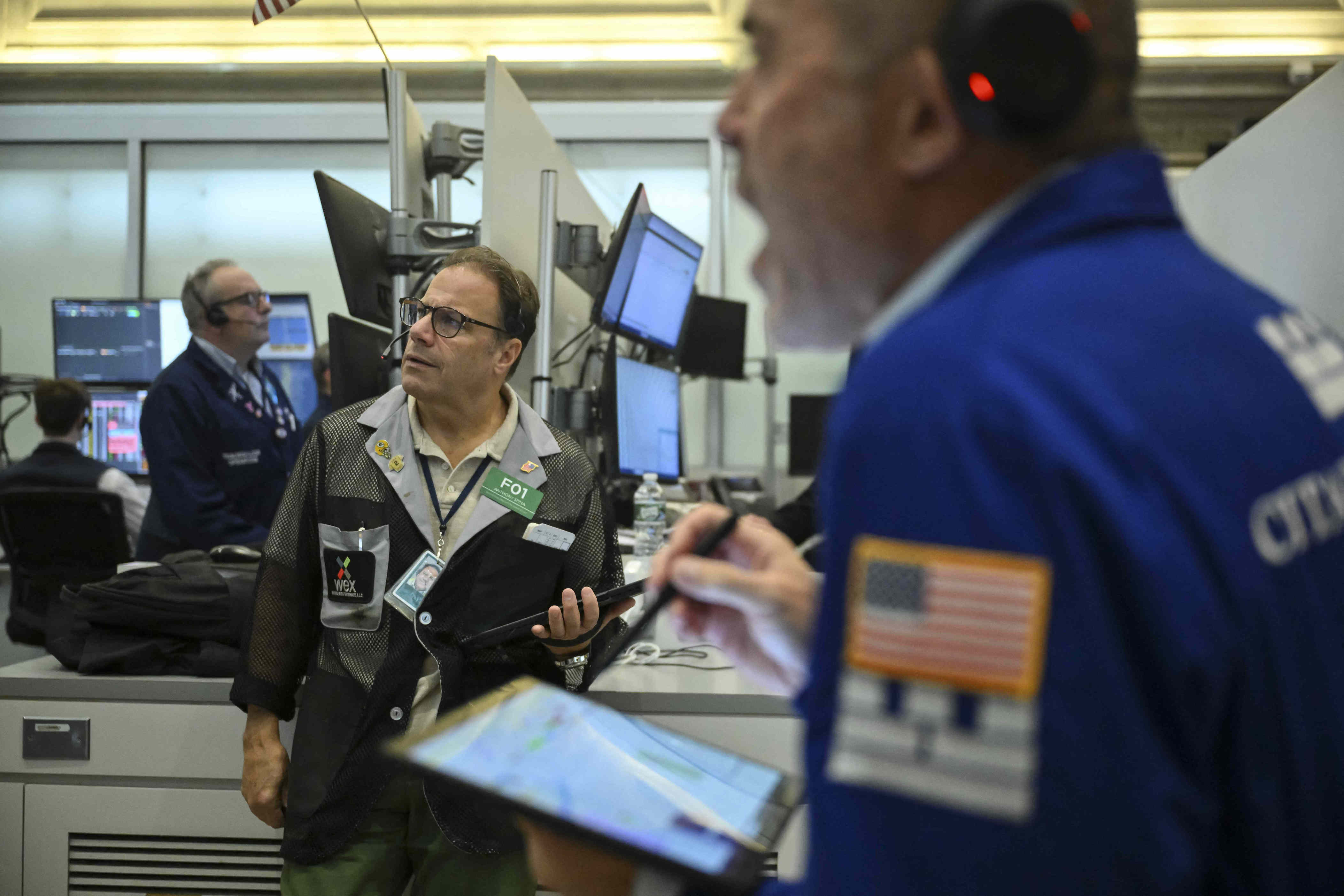 Stock market today: Nasdaq, S&P 500 slip at opening bell on busy ...