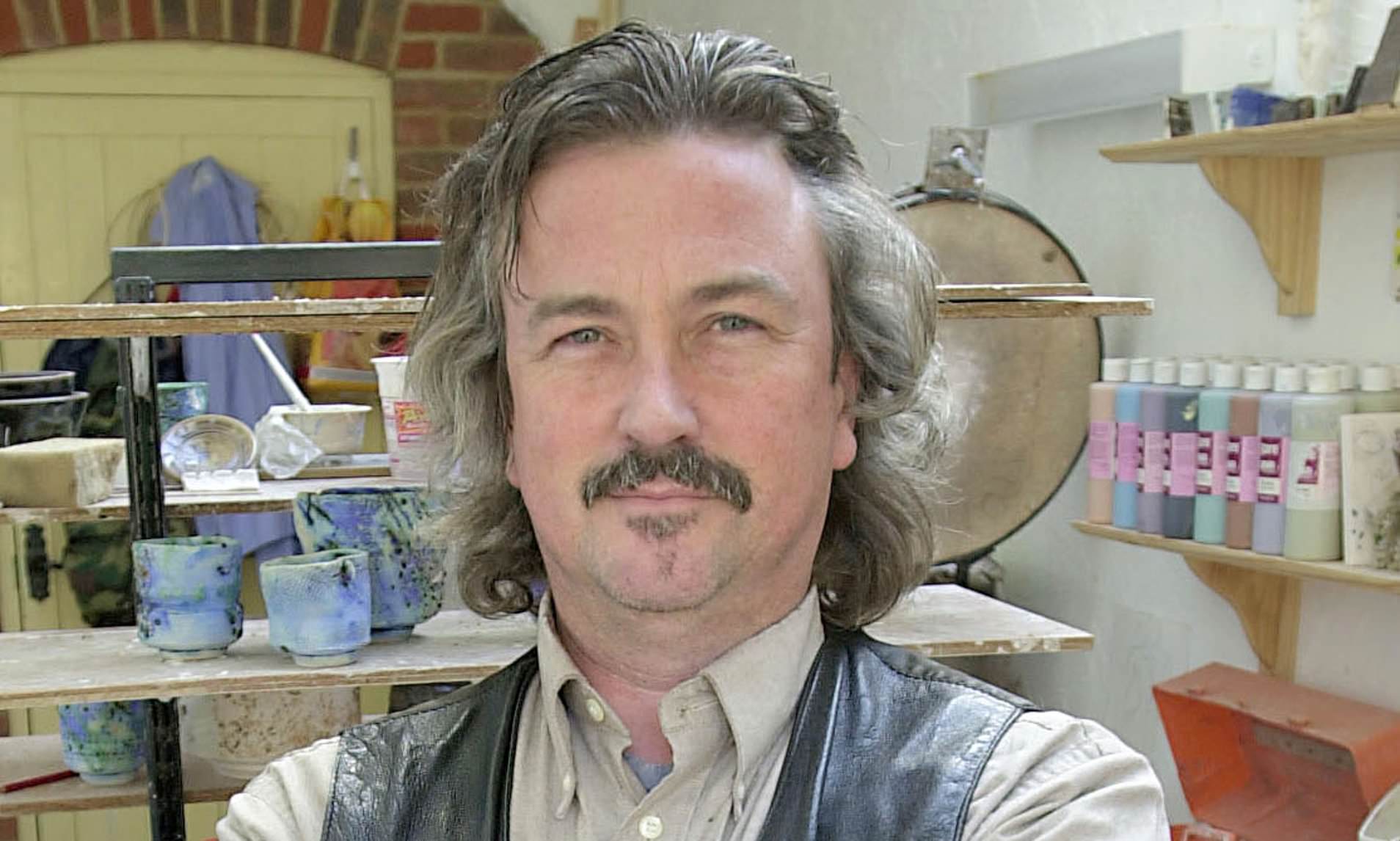 Ceramicist smashed his pots in front of terrified wife in a rage over ...