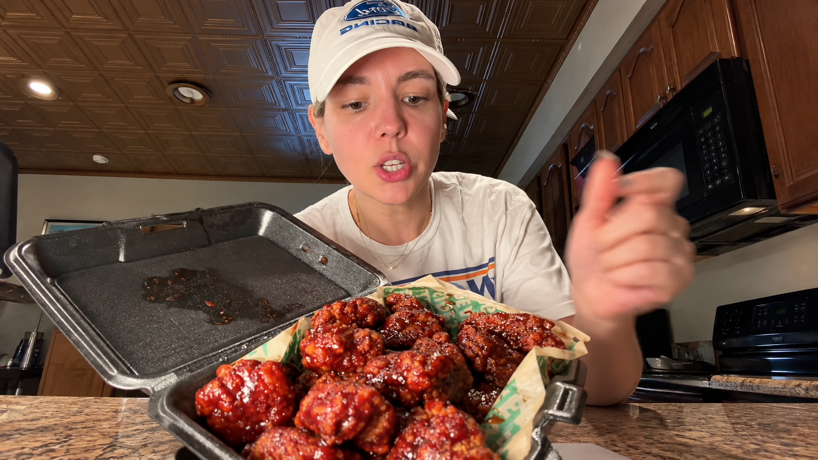 $74.23 Wingstop carryout order