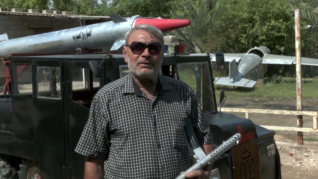 Meet the Iraqi hobbyist turning scrap metal into model military hardware