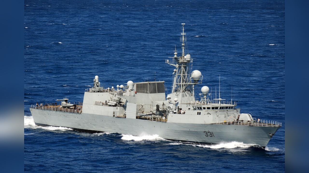 Throwback to Canada's Halifax-class frigates' weapons and sensors