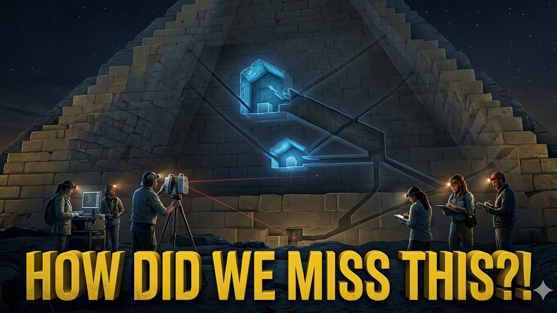 The secret entrance found inside Egypt's third pyramid