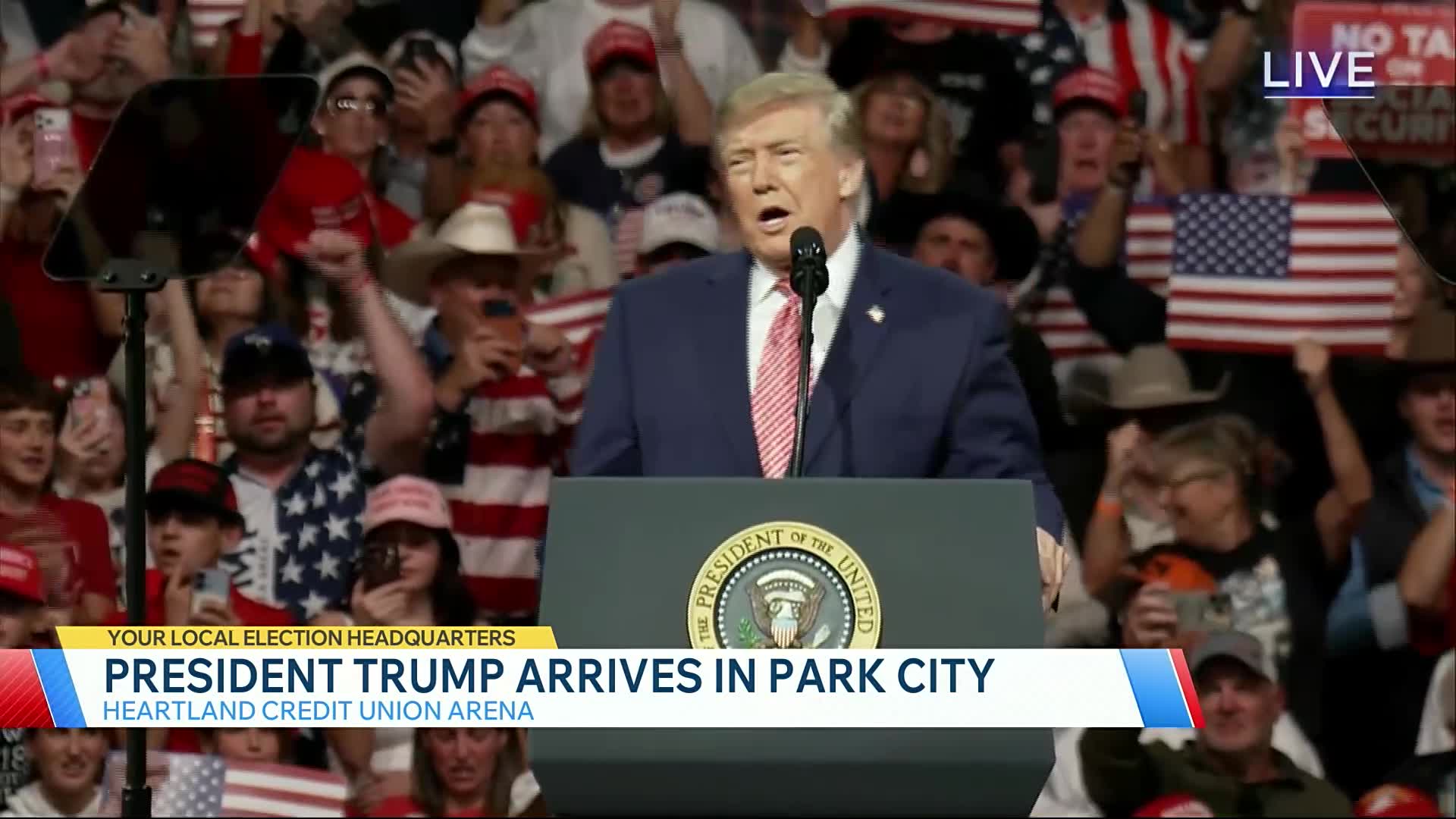 Full speech: President Donald Trump holds rally in Kansas