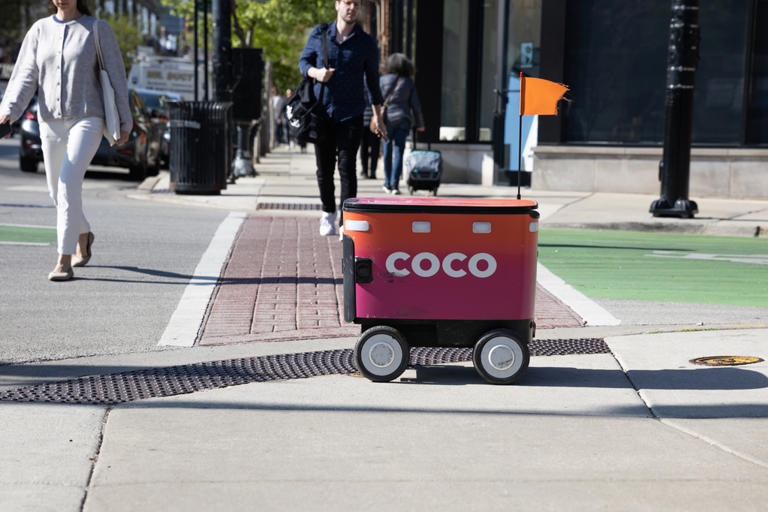Delivery robots accused of scanning customers’ faces, sharing biometric ...