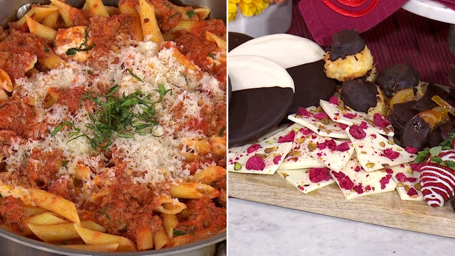Ina Garten shares skillet pasta, chocolate dessert board recipes