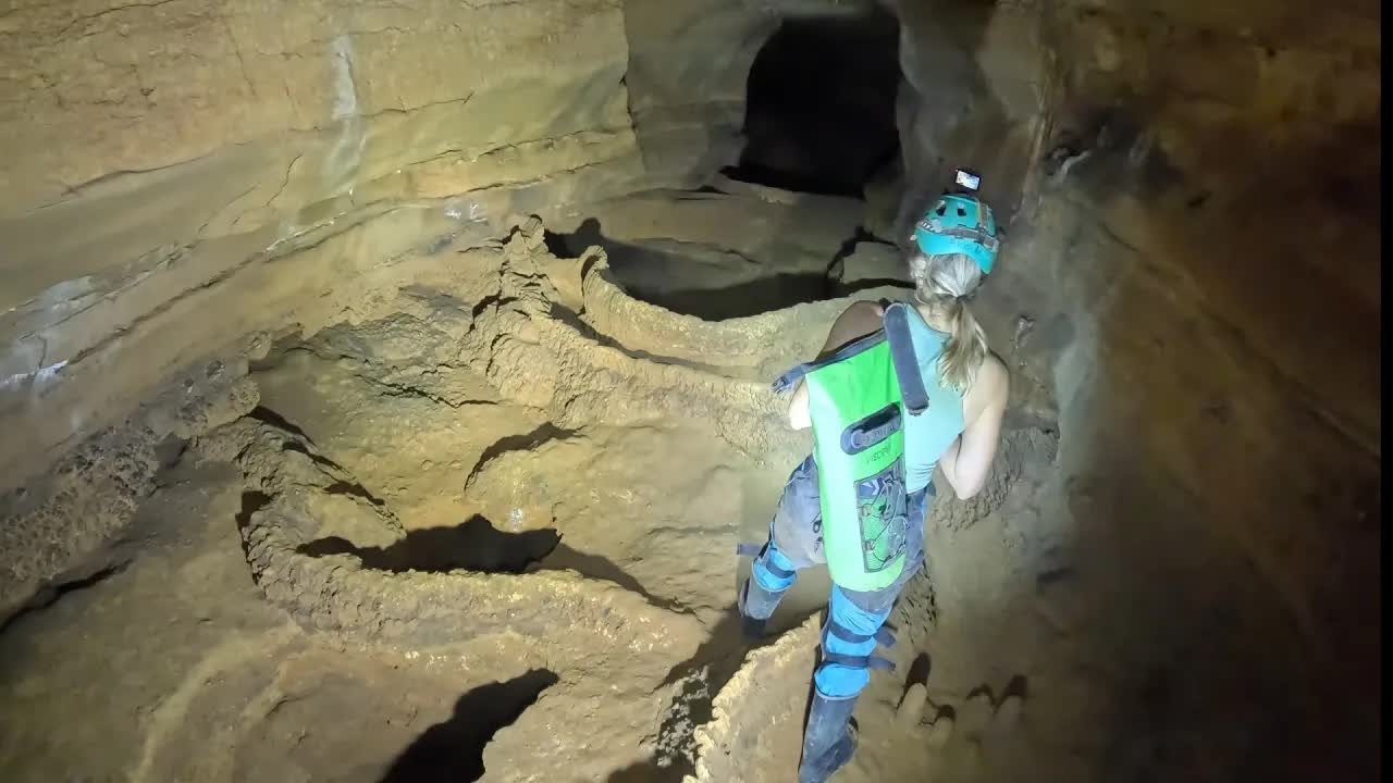 An underground cave search leads to a strange squirrel discovery ...