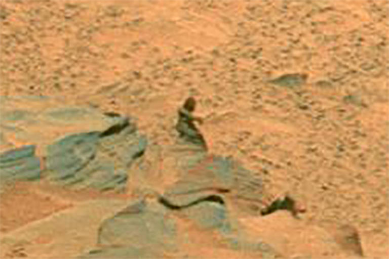 There's a weird 'floating spoon' on Mars. This is where it came from ...