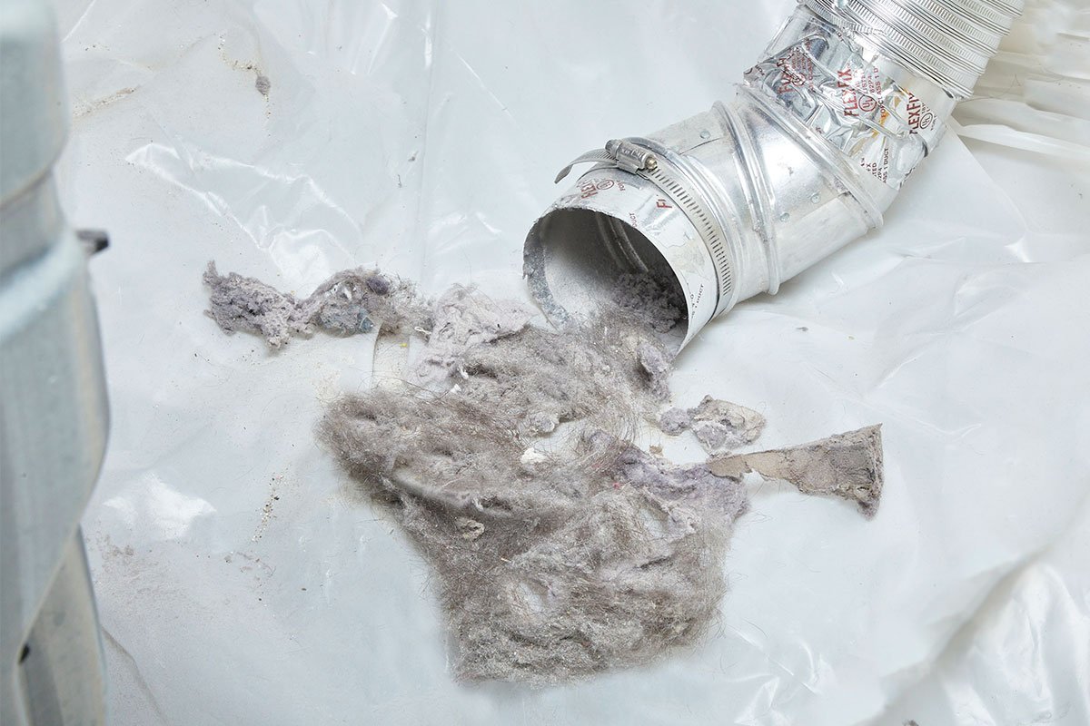 How to clean a dryer vent