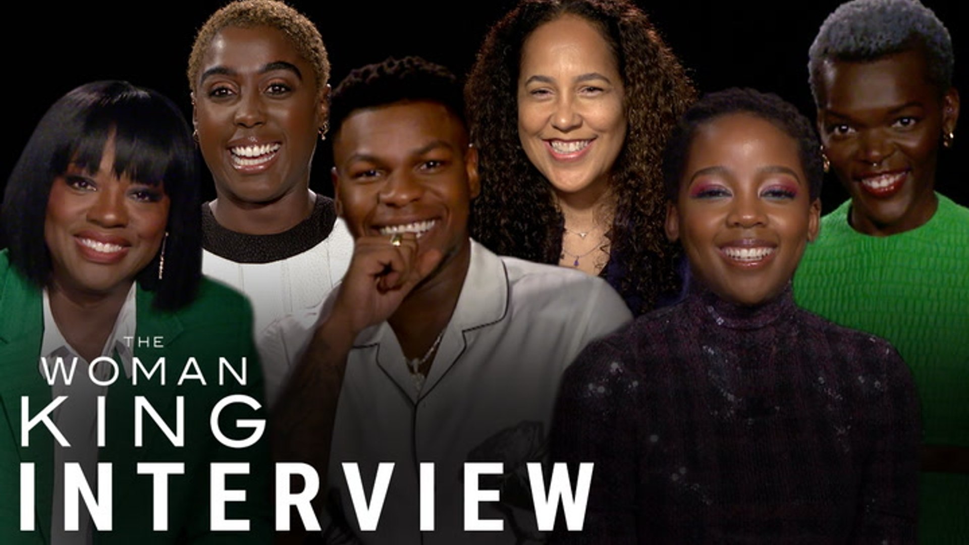The Woman King cast interview